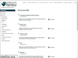 Sites similar to extensionfactory.com
