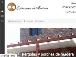 Sites similar to exterioresdemadera.com