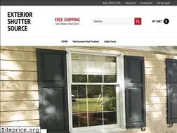 Sites similar to exteriorshuttersource.com