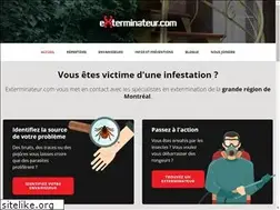 Sites similar to exterminateur.com