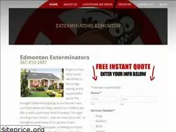 Sites similar to exterminatorsedmonton.com