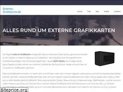 Sites similar to externe-grafikkarte.de