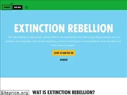 Sites similar to extinctionrebellion.nl