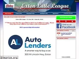 Sites similar to extonlittleleague.org
