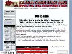 Sites similar to extracashtextads.info