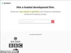 Sites similar to extract.co