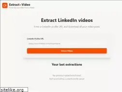Sites similar to extract.video