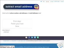 Sites similar to extractemailaddress.com