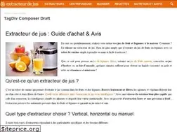 Sites similar to extracteur-de-jus.com