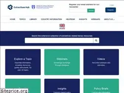 Sites similar to extractiveshub.org