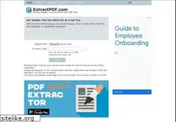 Sites similar to extractpdf.com