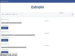 Sites similar to extrain.info