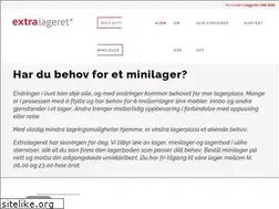 Sites similar to extralageret.no