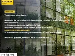 Sites similar to extranet.stanley-securite.fr
