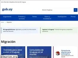 Sites similar to extranjeros.gub.uy