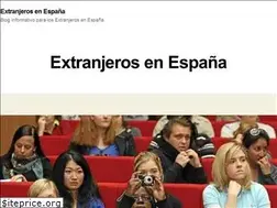 Sites similar to extranjerosenespana.com