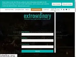 Sites similar to extraordinary.co.za