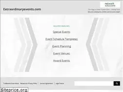 Sites similar to extraordinaryevents.com