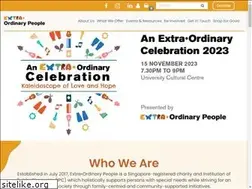Sites similar to extraordinarypeople.sg