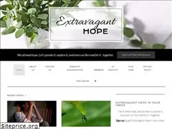 Sites similar to extravaganthope.com