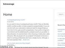 Sites similar to extraverage.net