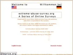 Sites similar to extreme-abuse-survey.net