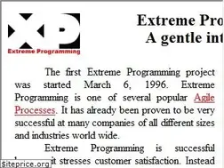 Sites similar to extremeprogramming.org