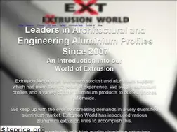 Sites similar to extrusionworld.co.za