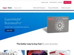 Sites similar to exxonmobilfleetcards.com