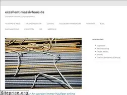 Sites similar to exzellent-massivhaus.de