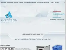 Sites similar to exzotron.ru