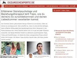 Sites similar to exzurueckexperte.de