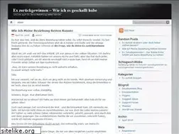 Sites similar to exzurueckkriegen.wordpress.com