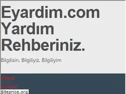 Sites similar to eyardim.com