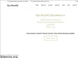 Sites similar to eyebeautify.com.au