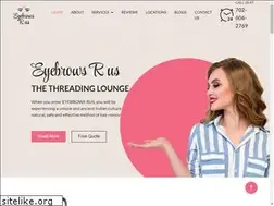 Sites similar to eyebrowsrus.com