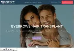 Sites similar to eyebrowtransplantation.com