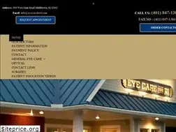 Sites similar to eyecareforri.com