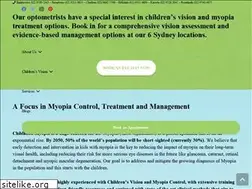 Sites similar to eyecarekids.com.au