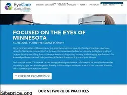 Sites similar to eyecarespecialtiesmn.com