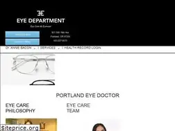 Sites similar to eyedepartment.com