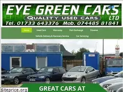 Sites similar to eyegreencars.com