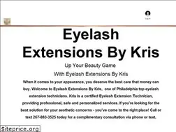 Sites similar to eyelashextensionsbykris.com