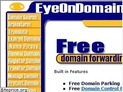 Sites similar to eyeondomain.com