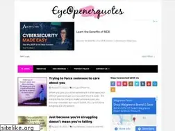 Sites similar to eyeopenerquotes.com