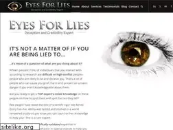 Sites similar to eyesforlies.com