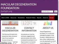 Sites similar to eyesight2008.org
