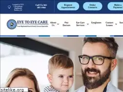 Sites similar to eyetoeyecare.com
