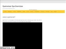 Sites similar to eyetrainer.org