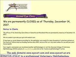Sites similar to eyevet.com